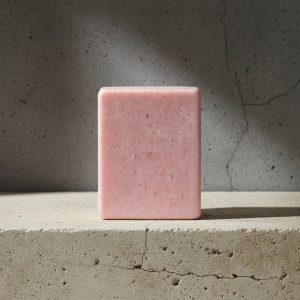rose milk soap bar